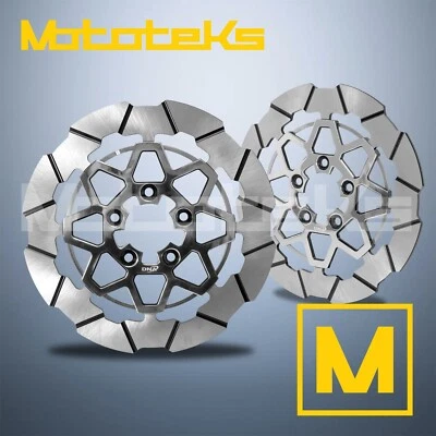 11.5 2PC FLOATING ROTOR GLIDE & BOLT FOR HARLEY DAVIDSON MODELS FRONT&REAR SET - Image 1 of 4