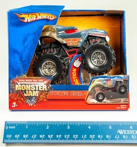 Monster Truck Prime Evil 1:43 Hot Wheels Monster Jam - 2004 sellado nuevo 20+ años - Imagen 1 de 8