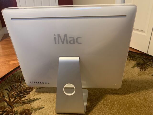 Apple iMac 17 2.0 GHz 1GB RAM 160GB HD All-In-One Desktop PC White -  MA590LL/A (Used) 