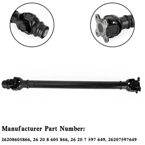 Front Propshaft 26208605866 710mm For BMW X5 E70 F15 X6 E71 E72 F16 AU. - Picture 1 of 10