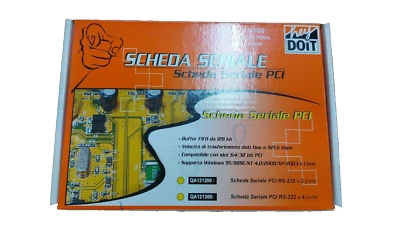 Scheda espansione 4 porte Seriali Seriale RS232 PCI porta seriale serial - Immagine 1 di 4