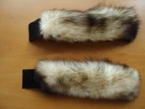 "NUEVO PAR DE PUÑOS DE PIEL NATURAL FITCH MUJER 9"" BY2.5" - Imagen 1 de 1