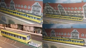 Straßenbahn Stadtbahn Baden-Württemberg! Kartonmodell! Bausatz! Bastelbogen! - Bild 1 von 25