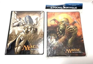 Magic The Gathering 9 Pocket Portfolio Deck Protector Set Of 2 (Akroma & Squee) - Picture 1 of 4