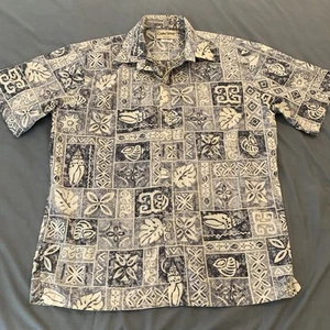 Camisa Cooke Street Hawaiana Manga Corta Para Hombre Grande Floral Bolsillo Abotonado EE. UU. - Imagen 1 de 7