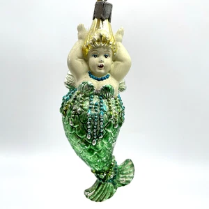Colección Katherines Sirena Ornamento Damas en el Mar Serie Verde Curvilíneo LEER - Imagen 1 de 7