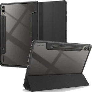 Funda para Galaxy Tab S10 Plus / S9 Plus Spigen Case Cover Negro Transparente - Imagen 1 de 16