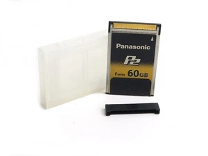 Panasonic AJ-P2E060FG 60GB F-Series P2 camera memory card AVC Ultra Intra 64GB - Picture 1 of 3