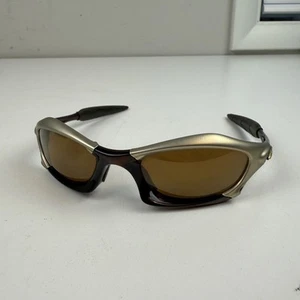Oakley Splice platino montatura rootbeer lenti oro iridio 03-722 icone oro RARO - Foto 1 di 7