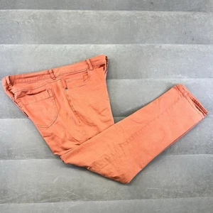 Pantalones Tommy Bahama Chip Shot Cinco Bolsillos Para Hombre 34x32 Naranja Chino Golf Elastizados - Imagen 1 de 6
