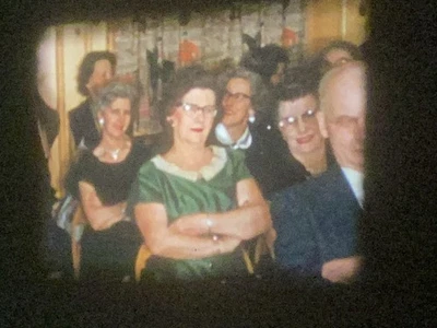 8mm Home Movies 1950 Lots OES Officers Christmas Clambake 400’ AS IS - image 1 of 4