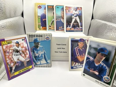 纽约大都会队 - 300 张卡片批量垃圾蜡时代 - 包括巨人单曲! — 第 1/4 张图片