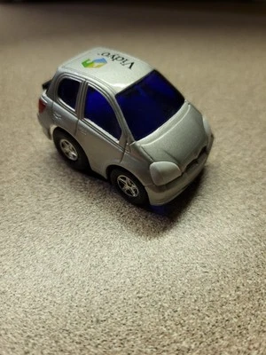 Welly Silver Toyota Yaris No. 92717 PROMO ADVERTISING IBM Corporation - WORKS - Image 1 of 2