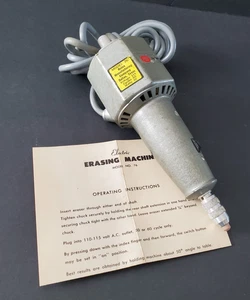 *Vintage Rotex Model 76 Sovereign Electric Erasing Machine Lightweight Rugged - Picture 1 of 7