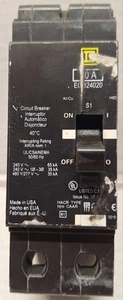 Interruttore principale Square D EDB24020 20A 277V #9 - Foto 1 di 7