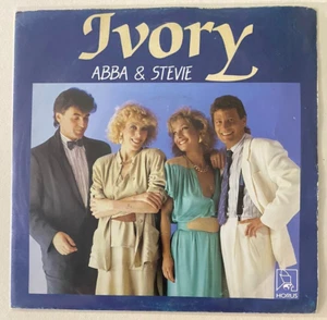 IVORY -ABBA & STEVIE- (MIX COVERS)  1987 SPANISH 7¨EP PS, LATIN POP - Picture 1 of 4