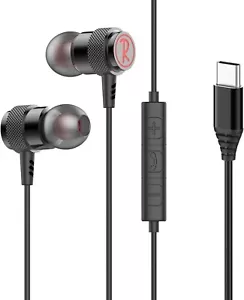 Auriculares para Huawei USB-C tipo C con deslizamiento de control de volumen - Imagen 1 de 4