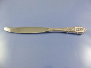 ROSE POINT 1934 DINNER KNIFE MODERN BLADE BY WALLACE STERLING - Picture 1 of 3