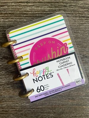 The Happy Planner Notes- Keep on Crushin' Memo Book Asst. Notebook Free Ship