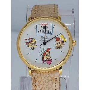 Kelloggs Rice Krispies Watch Snap Crackle Pop Novelty Wristwatch Vintage - Picture 1 of 9