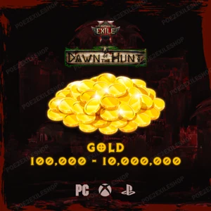 🪙Path Of Exile 2 🪙GOLD 100 000 - 10 000 000🪙POE2 CURRENCY🪙DAWN OF THE HUNT🪙 - Picture 1 of 1