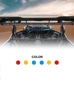 36" Slim LED UTV Rear Chase Light Bar 4D Lenses with 1.75-2 inch C clamp RYBBYR - Picture 1 of 5