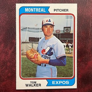 1974 Topps Set TOM WALKER #193 MONTREAL EXPOS - NM/MINT+ *HIGH GRADE* VENDING
