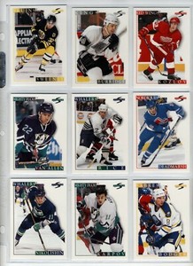 Hockey Score 1995-96 Cards Upick from list (163-330)