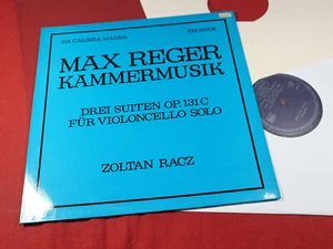 Reger  3 SUITEN FÜR VIOLONCELLO SOLO  Zoltan Racz LP Da Camera Magna near mint - Imagen 1 de 3