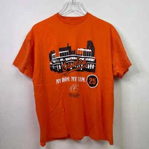 Bud Norris 25 Baltimore Orioles Camden Yards Baseball Orange T-shirt — Size XL - Picture 1 of 8