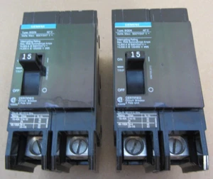 Siemens 2 Pole 15A 600Y/347V Molded Case Circuit Breaker, BQD6215 - Picture 1 of 8