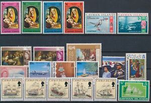 BV23964 Cayman Islands selection of nice stamps fine lot MNH