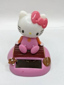 HELLO KITTY VINTAGE BOBBLE HEAD CAR DASHBOARD NODDER RARE VARIATION (VIDEO) - Picture 1 of 4