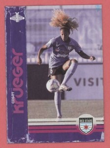 Casey Krueger 2021 Parkside NWSL VINTAGE INSERT Card #V1 CHICAGO RED STARS