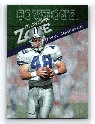 1997 Playoff Zone Daryl Johnston Dallas Cowboys #26 - Image 1 of 2