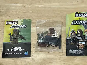 G.I. GI Joe ~ Kre-o Collection 4 Kreon ~ Albert "Alpine" Pine ~ NIP SEALED - Picture 1 of 1