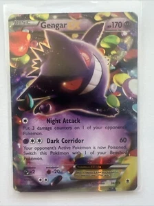 GENGAR EX 34/119 XY PHANTOM FORCES Pokémon Card PSA 10 GEM MINT - Picture 1 of 2