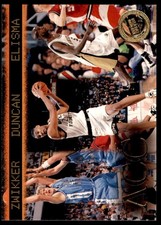 1997 Press Pass #41 Serge Zwikker/Tim Duncan/Eddie Elisma *5100
