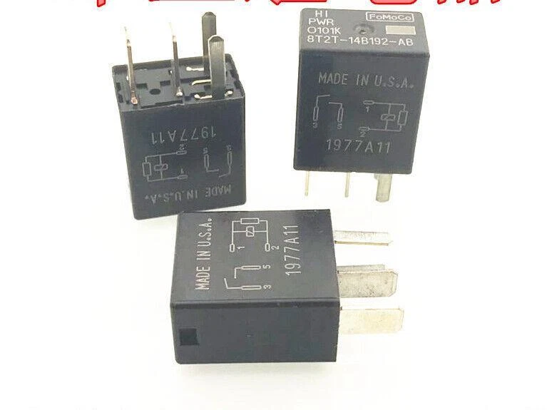 2pcs Ford 8t2t-14b192-ab FOMOCO Relay 5 Feet