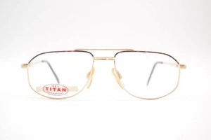 Petruschka Apel 9695 121 53[]16 140 Braun Gold oval Brille Brillengestell Neu - Picture 1 of 6