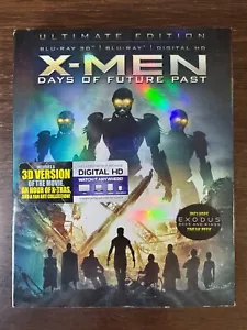 X-MEN DAYS OF FUTURE PAST (BLU-RAY 3D) 2014!! RARE!! HUGH JACKMAN / WOLVERINE - Picture 1 of 5