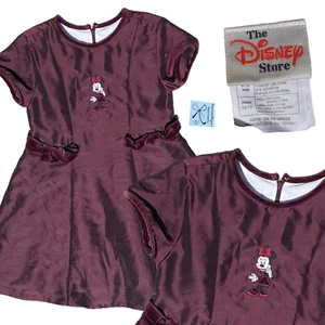 The Disney Store Minnie Mouse Elegant Gown Dress Kids Sz 10/12 - Picture 1 of 9