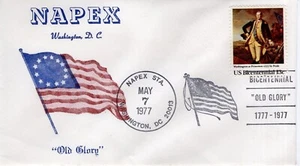 BICENTENNIAL OLD GLORY, WASHINGTON, DC 1977 FDC18641 - Bild 1 von 1