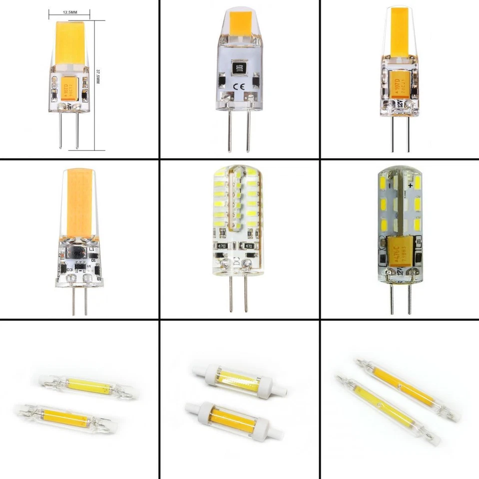 ★TheQ★ LED Lampe G4/R7S ab 1,2W LED Birnen COB SMD Energieeinsparung - Bild 1 von 1