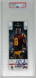 PSA/DNA USC Trojans #18 JT DANIELS Signed Autographed Football Debut Ticket J T - Picture 1 of 2