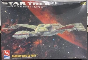 AMT Star Trek Generations Klingon Bird of Prey 1995 Model Kit #8230 - New Sealed - Picture 1 of 1