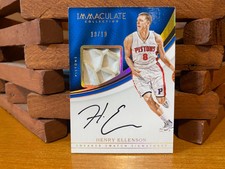 2016-17 PANINI IMMACULATE BASKETBALL /10 HENRY ELLENSON SNEAKER SWATCHES AUTO
