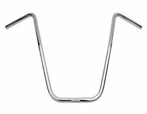 ORIGINAL! DYNO STYLE HANDLEBAR 20" RISE 22.2MM CLAMP IN CHROME OR BLACK. - Picture 1 of 3