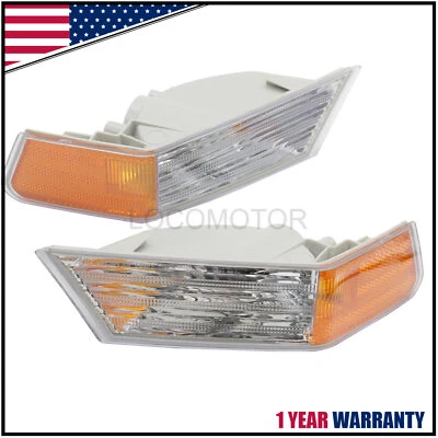 Parking Light Turn Signal Directional Lamp Front Pair Set for 07-17 Patriot Jeep - Image 1 of 4