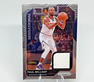 Paul Millsap 2020 Prizm #SSW-PML Sensational Swatches Game Used Patch Nuggets - Picture 1 of 3